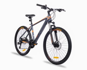 Insera X2600 -polkupyörä, 43 cm, tummanharmaa hinta ja tiedot | Insera Urheilu ja vapaa-aika | hobbyhall.fi