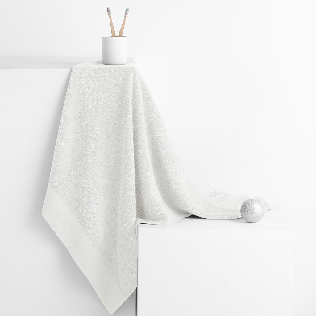 AmeliaHome Amari -pyyheliina, valkoinen 70x140 hinta ja tiedot | Pyyhkeet | hobbyhall.fi