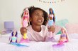 Barbie Dreamtopia merenneito violetti/sininen häntä hinta ja tiedot | Tyttöjen lelut | hobbyhall.fi