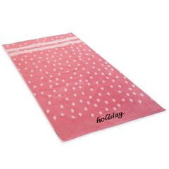 DecoKing Holiday -rantapyyhe, roosa, 90 x 180 cm hinta ja tiedot | Pyyhkeet | hobbyhall.fi