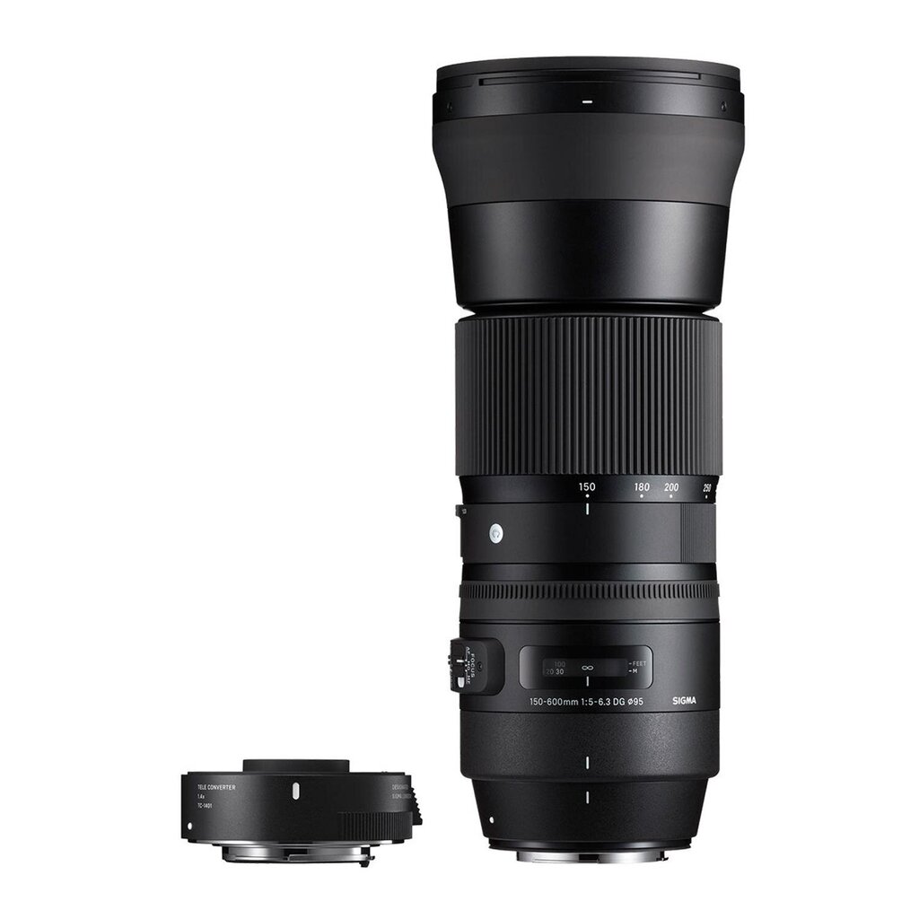 Sigma 150-600mm F5.0-6.3 DG OS HSM TC-1401 hinta ja tiedot | Objektiivit | hobbyhall.fi