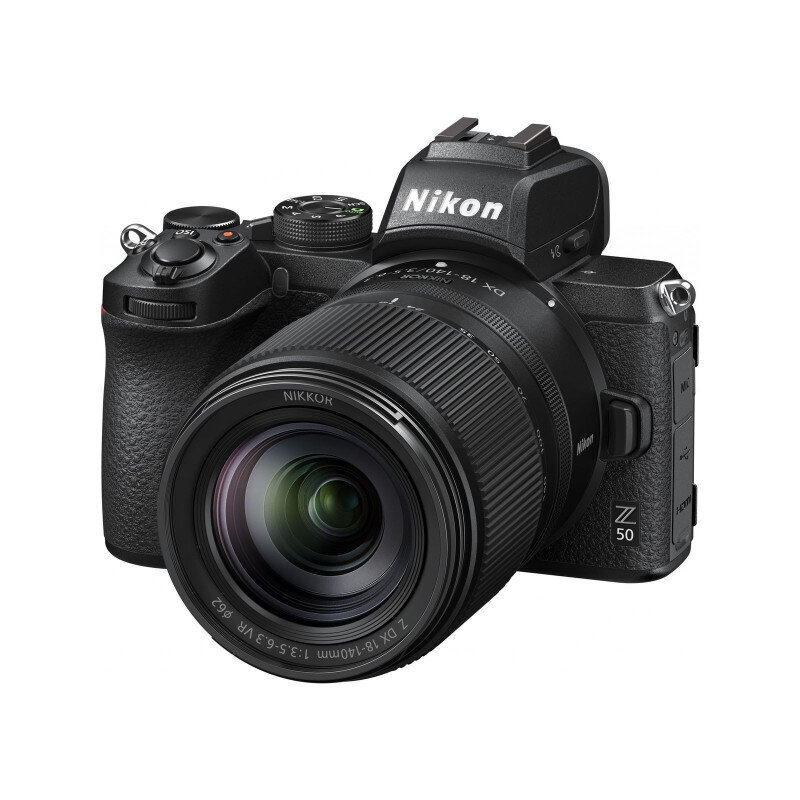 Nikon Z50 + Nikkor Z DX 18-140mm f/ 3.5-6.3 VR hinta ja tiedot | Kamerat | hobbyhall.fi