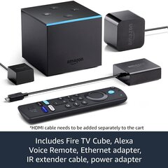 Amazon Fire TV Cube (2nd gen) hinta ja tiedot | Amazon Televisiot ja lisätarvikkeet | hobbyhall.fi