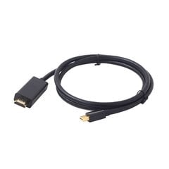 AMBERIN Mini DisplayPort - HDMI, 1.8 m hinta ja tiedot | Kaapelit ja adapterit | hobbyhall.fi