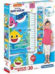 30 kappaletta Mittaa Me Baby Shark -palapeliä hinta ja tiedot | Kehittävät lelut | hobbyhall.fi