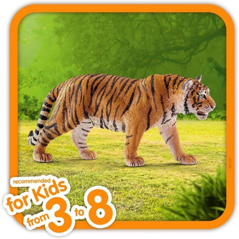 Tiger Wild Life Punainen hahmo hinta ja tiedot | Kehittävät lelut | hobbyhall.fi