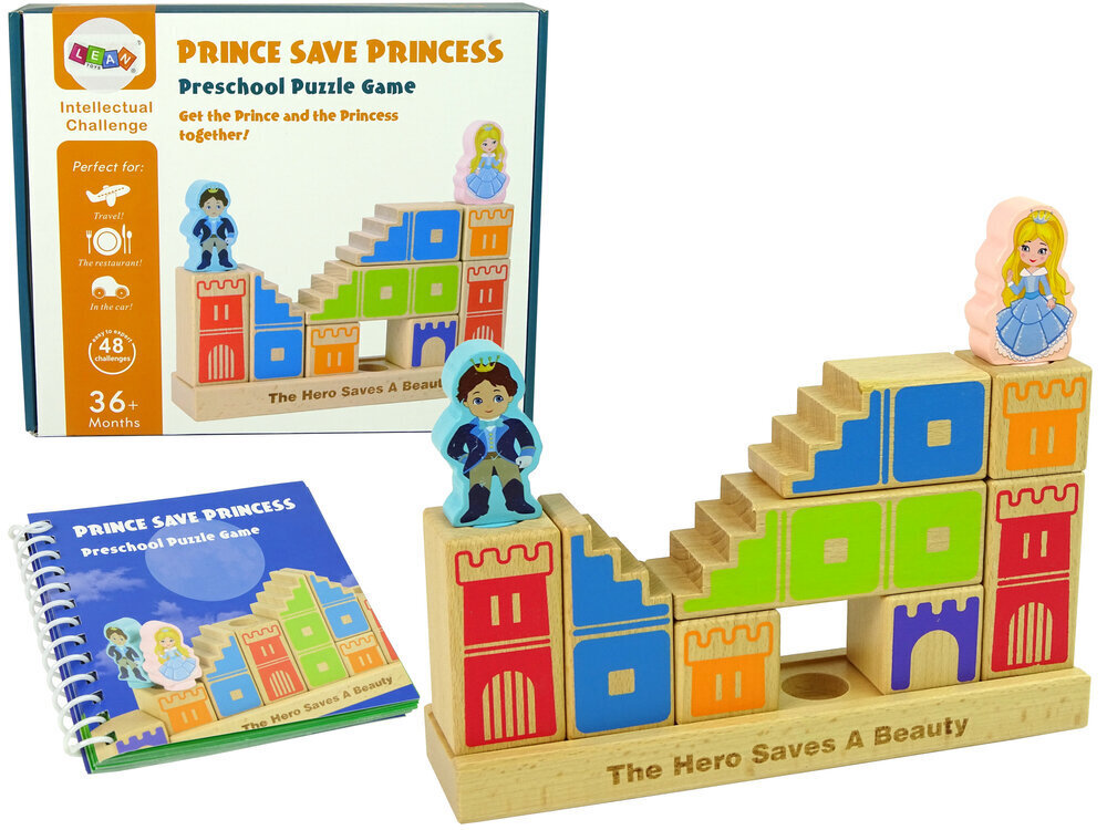 Puinen peli prinssi pelastaa prinsessa hinta ja tiedot | Kehittävät lelut | hobbyhall.fi