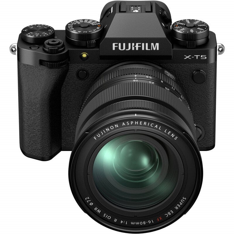 Fujifilm X-T5 + Fujinon XF 16-80mm F4 R OIS WR hinta ja tiedot | Kamerat | hobbyhall.fi