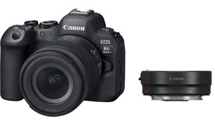 Canon EOS R6 Mark II + RF 24-105mm F4-7.1 IS STM + Mount Adapter EF-EOS R hinta ja tiedot | Kamerat | hobbyhall.fi