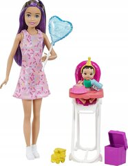 Barbie-Skipper nukke lapsenvahti GRP40 hinta ja tiedot | Tyttöjen lelut | hobbyhall.fi