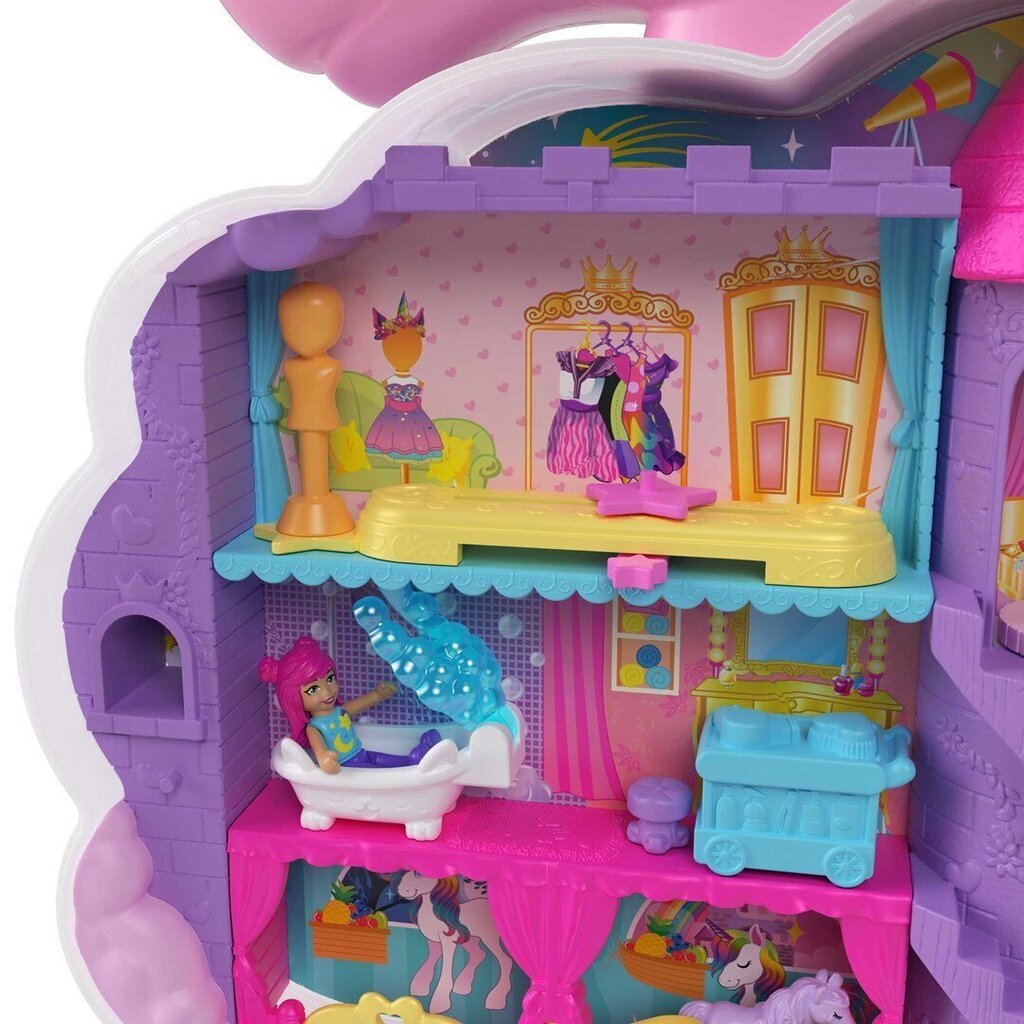 Polly Pocket leikkisetti, Yksisarviskauneushoitola hinta ja tiedot | Tyttöjen lelut | hobbyhall.fi