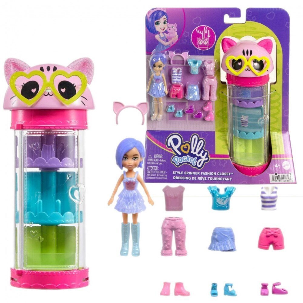 Setti Polly Pocket Carousel tyyli HKW07 hinta ja tiedot | Tyttöjen lelut | hobbyhall.fi