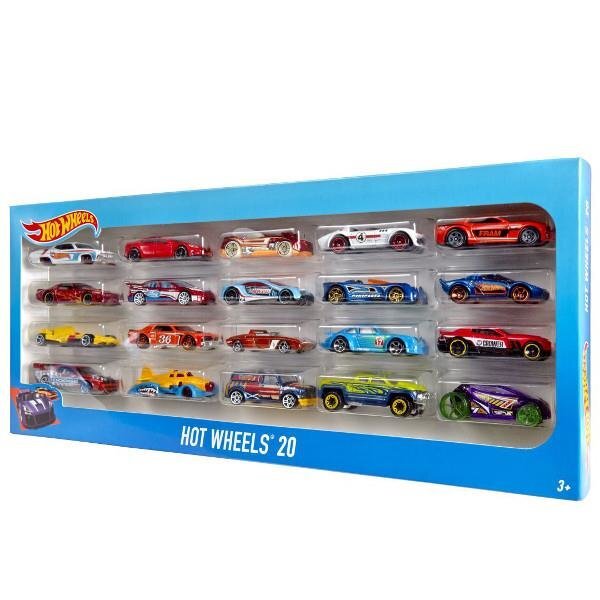 Pikkuautosarja Hot Wheels, 20 kpl hinta ja tiedot | Poikien lelut | hobbyhall.fi