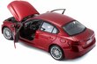 Metallimalli Alfa Romeo Giulia 2016 Punainen 1/24 hinta ja tiedot | Poikien lelut | hobbyhall.fi