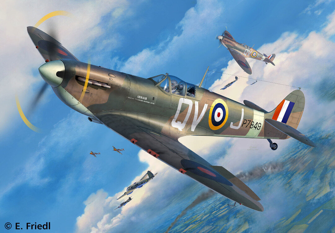 Supermarine Spitfire Mk. IIa hinta ja tiedot | Poikien lelut | hobbyhall.fi