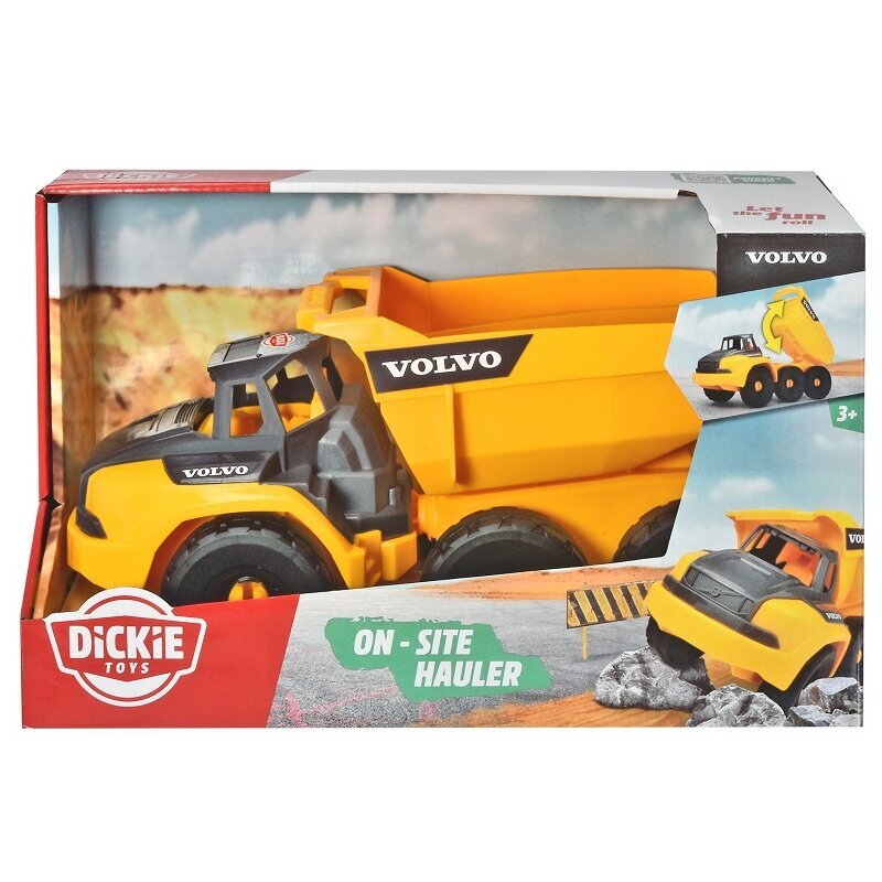 Ajoneuvo Constr Volvo Dumper, 26 cm hinta ja tiedot | Poikien lelut | hobbyhall.fi