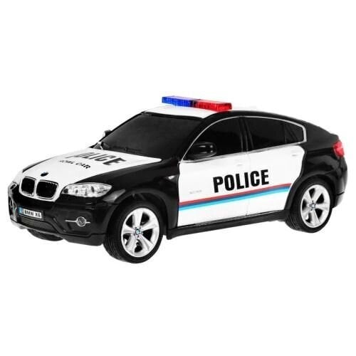 RC poliisiauto BMW X6, 1:24 hinta ja tiedot | Poikien lelut | hobbyhall.fi