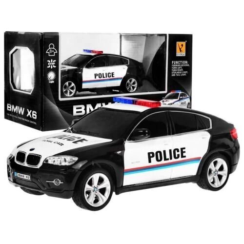 RC poliisiauto BMW X6, 1:24