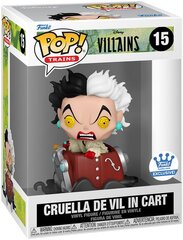 Figuuri Funko POP! Disney Cruella de Vil cart Exclusive hinta ja tiedot | Pelien oheistuotteet | hobbyhall.fi