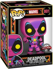 Figuuri Funko POP! Marvel Deadpoolin yksinoikeudella musta valo hinta ja tiedot | Pelien oheistuotteet | hobbyhall.fi