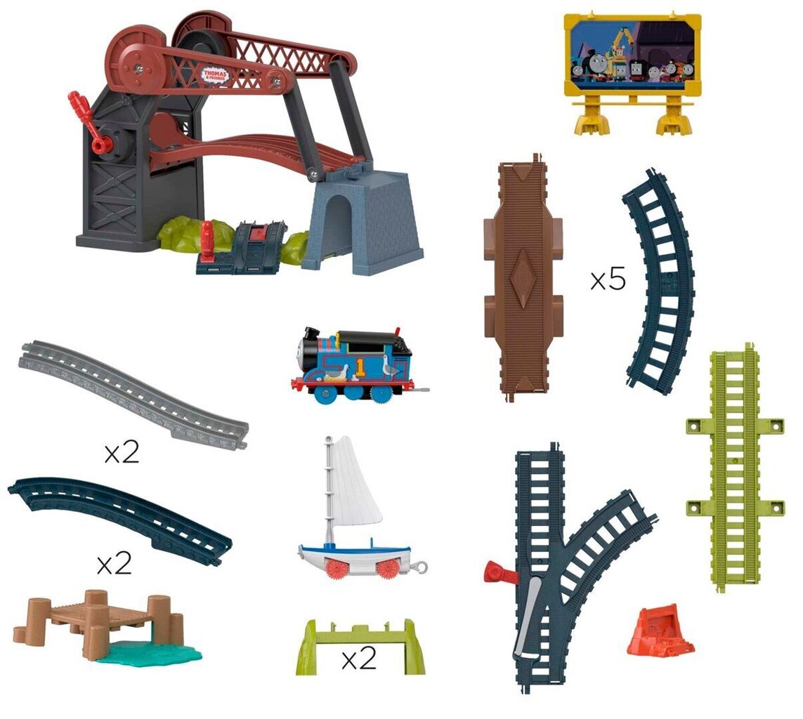 Kappaleet Thomas and Friends Drawbridge (Päivitä) hinta ja tiedot | Poikien lelut | hobbyhall.fi