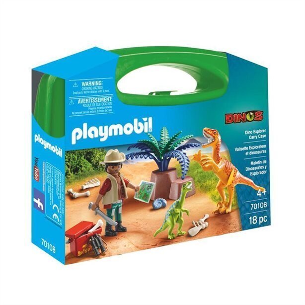 Lohkot Dinos 70108 Dinosaur Explorer Case hinta ja tiedot | LEGOT ja rakennuslelut | hobbyhall.fi