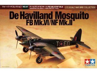 TAMIYA DEHAVILLand Mosqu FB Mk IV/NF hinta ja tiedot | LEGOT ja rakennuslelut | hobbyhall.fi