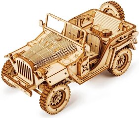 Robotime Army Jeep 3D Koottava Maastoauto hinta ja tiedot | LEGOT ja rakennuslelut | hobbyhall.fi