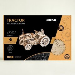 Robotime Tractor 3D Koottava Traktori hinta ja tiedot | LEGOT ja rakennuslelut | hobbyhall.fi