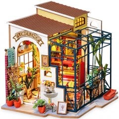 Robotime 3D Emily's Flower Shop Tee se itse nukkekoti hinta ja tiedot | LEGOT ja rakennuslelut | hobbyhall.fi