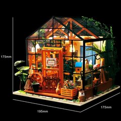 Robotime Cathy's Flower House Tee se itse nukkekoti hinta ja tiedot | LEGOT ja rakennuslelut | hobbyhall.fi