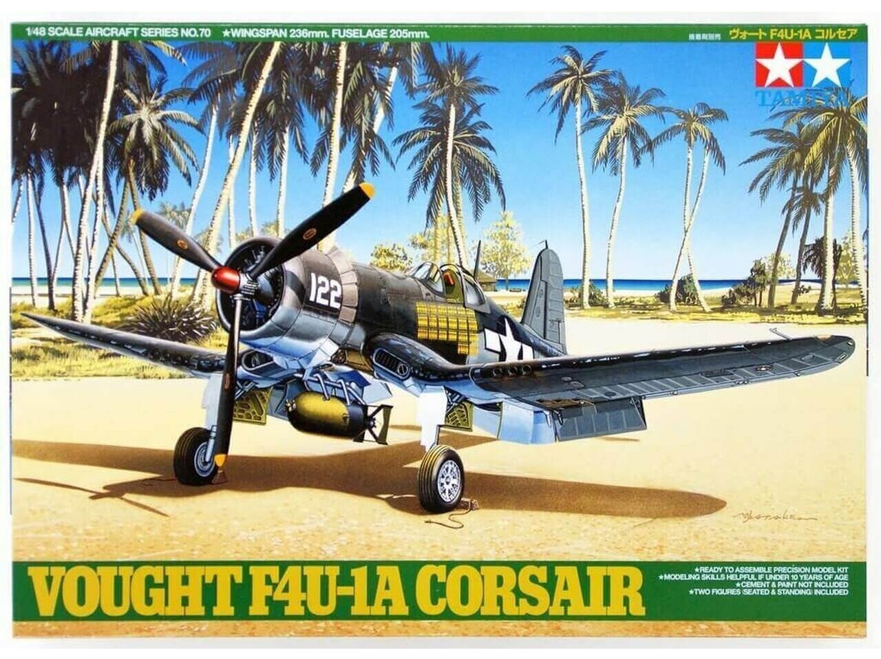 Pienoismalli US Vought F4U-1A Corsair hinta ja tiedot | LEGOT ja rakennuslelut | hobbyhall.fi