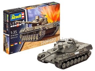 REVELL Leopard 1 (2.-4 p roduktio-erä) hinta ja tiedot | LEGOT ja rakennuslelut | hobbyhall.fi