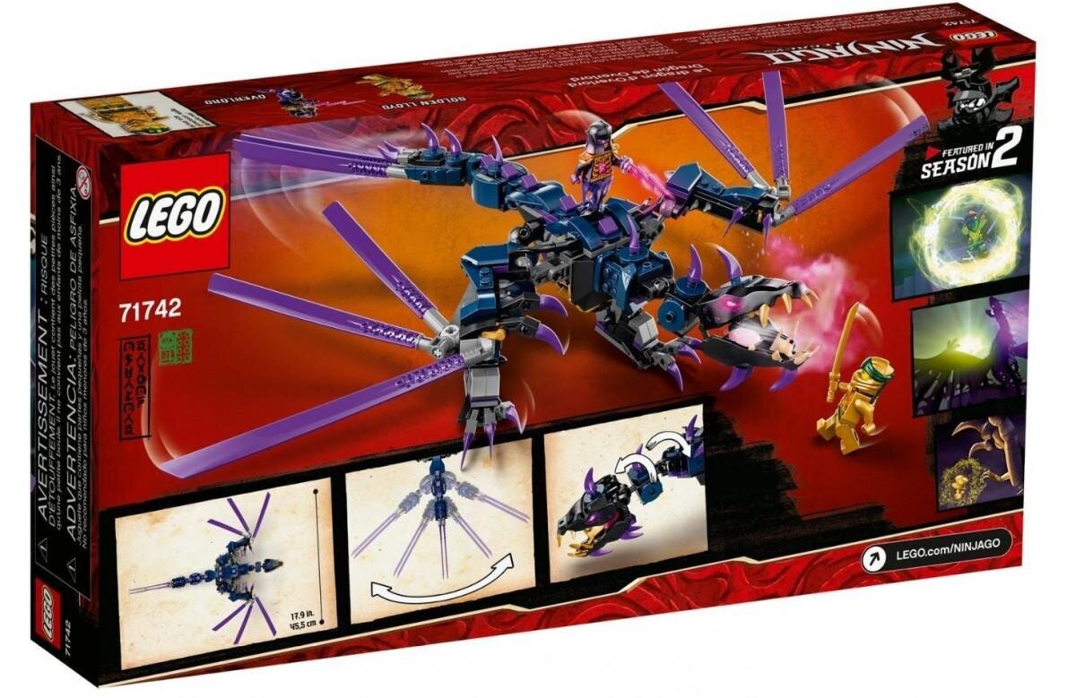 71742 LEGO® Ninjago Overlord Dragon hinta ja tiedot | LEGOT ja rakennuslelut | hobbyhall.fi