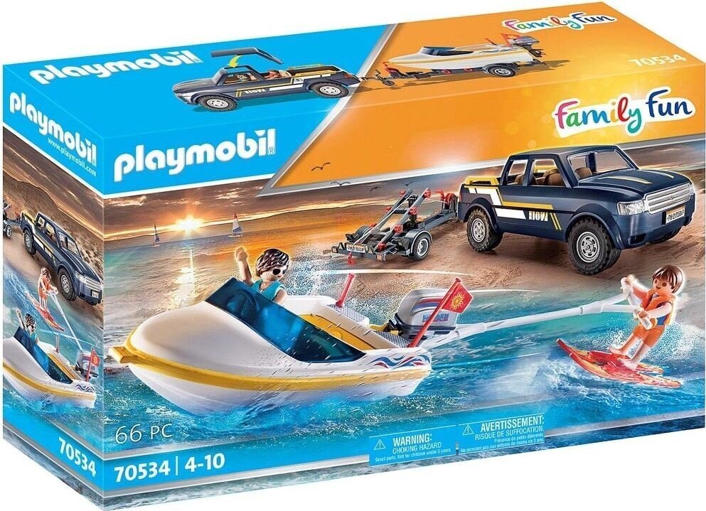 Family Fun 70534 Pikavene Pickup Figure Set hinta ja tiedot | LEGOT ja rakennuslelut | hobbyhall.fi