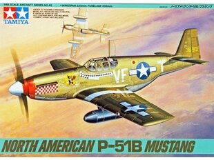 TAMIYA Pohjois-Amerikan P- 51B Mustang hinta ja tiedot | LEGOT ja rakennuslelut | hobbyhall.fi