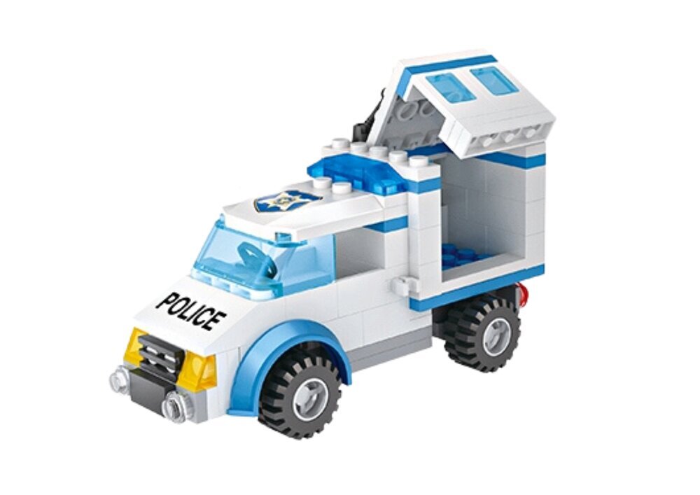 Constructor Poliisiauto, 368 kpl hinta ja tiedot | LEGOT ja rakennuslelut | hobbyhall.fi