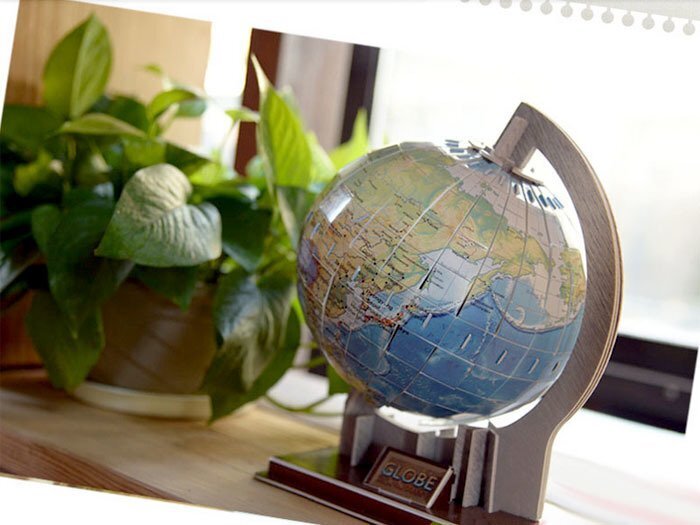 3D Globe Puzzle 49 kpl. hinta ja tiedot | LEGOT ja rakennuslelut | hobbyhall.fi