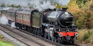 Steam Train -pyyhe, 70x140 cm hinta ja tiedot | Pyyhkeet | hobbyhall.fi