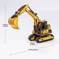 Robotime Excavator Koottava Kaivinkone hinta ja tiedot | LEGOT ja rakennuslelut | hobbyhall.fi