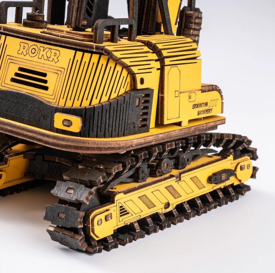 Robotime Excavator Koottava Kaivinkone hinta ja tiedot | LEGOT ja rakennuslelut | hobbyhall.fi