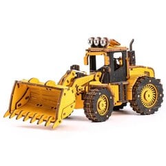 Robotime Bulldozer Koottava Puskutraktori hinta ja tiedot | LEGOT ja rakennuslelut | hobbyhall.fi