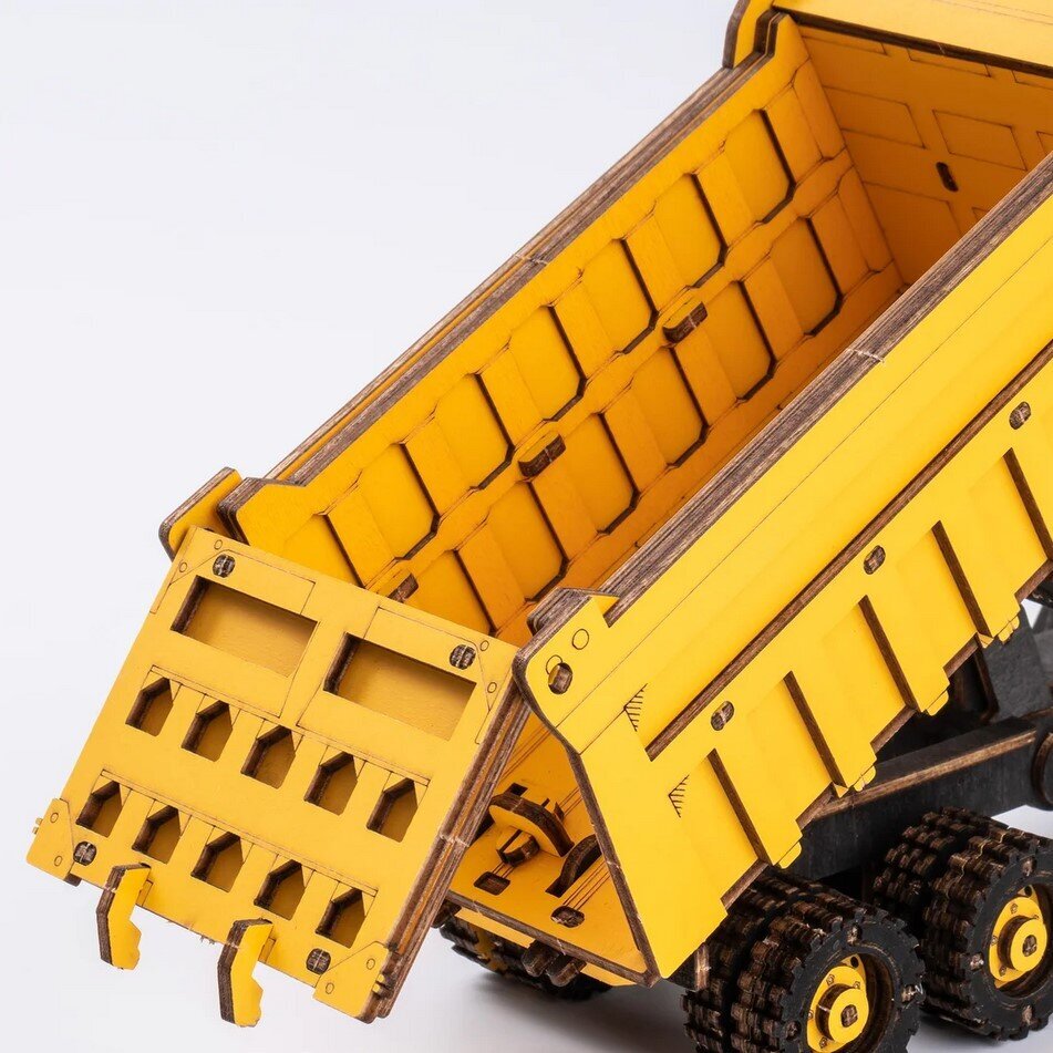 Robotime Dump Truck Koottava Kuorma-auto hinta ja tiedot | LEGOT ja rakennuslelut | hobbyhall.fi