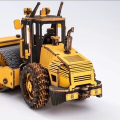 Robotime Road Roller Koottava Tiejyrä hinta ja tiedot | LEGOT ja rakennuslelut | hobbyhall.fi