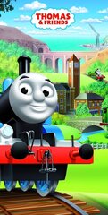 Thomas and Friends 01 -pyyhe, 70 x 140 cm kaina ir informacija | Pyyhkeet | hobbyhall.fi