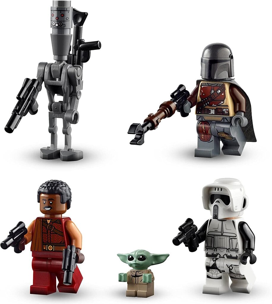75292 LEGO® Star Wars The Razor Crest Mandalorian Starship hinta ja tiedot | LEGOT ja rakennuslelut | hobbyhall.fi