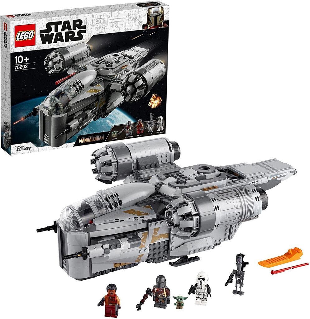 75292 LEGO® Star Wars The Razor Crest Mandalorian Starship hinta ja tiedot | LEGOT ja rakennuslelut | hobbyhall.fi