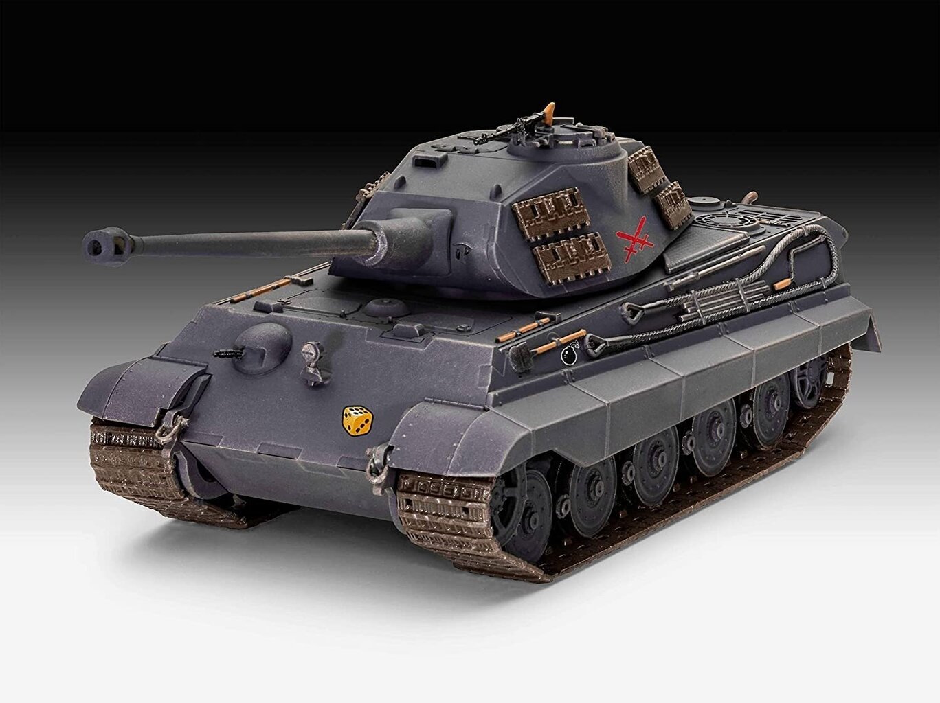 Muovinen malli Tiger II Ausf säiliö. B Conigstiger Säiliöiden maailma hinta ja tiedot | LEGOT ja rakennuslelut | hobbyhall.fi