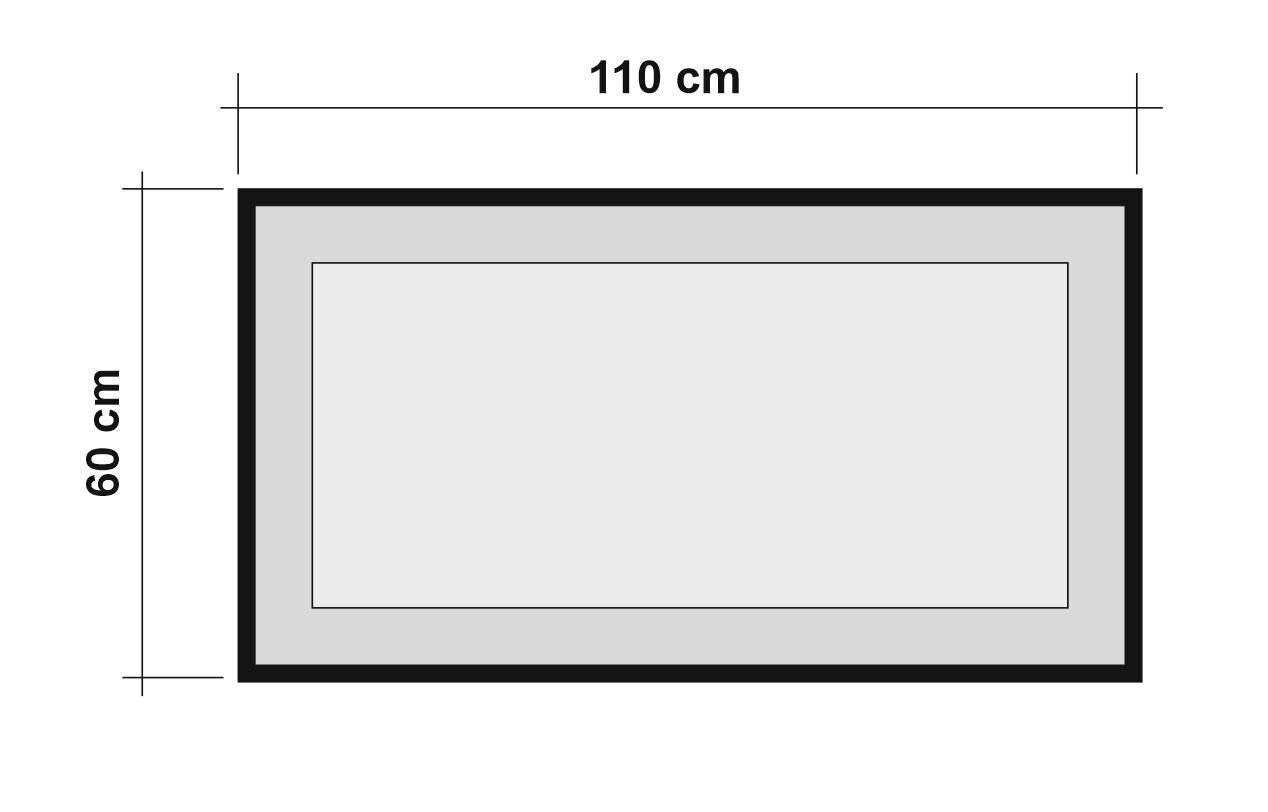 Peili Kalune Design Quantum Idea 110, ruskea/musta hinta ja tiedot | Peilit | hobbyhall.fi