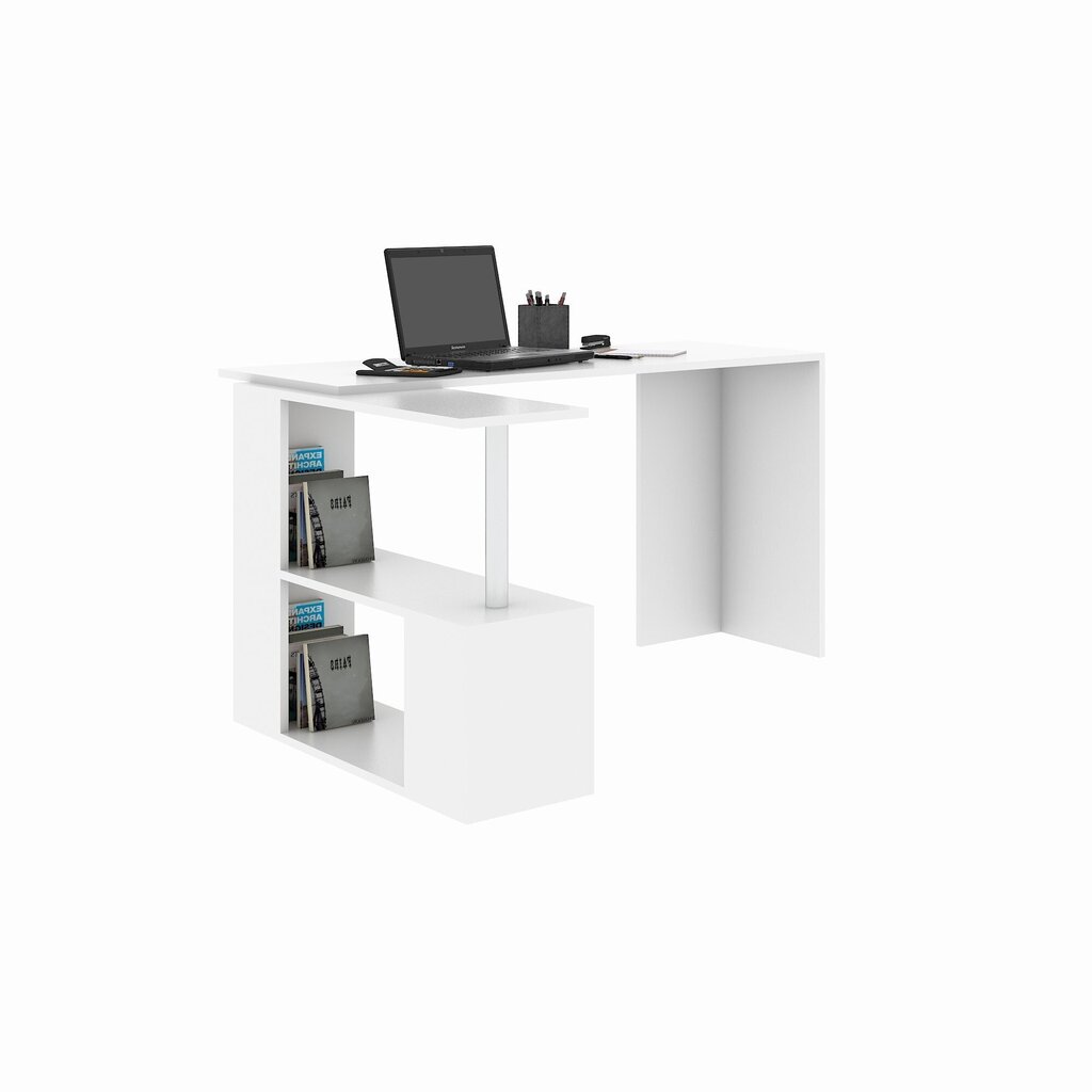 Gelincik työpöytä, valkoinen hinta ja tiedot | Tietokonepöydät ja työpöydät | hobbyhall.fi